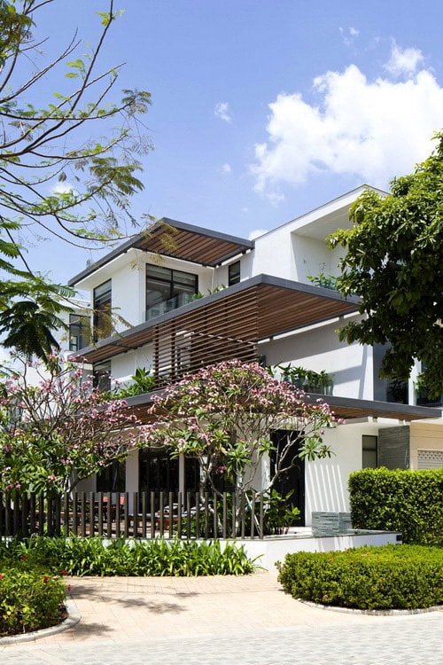 Biệt thự 3 tầng hiện đại